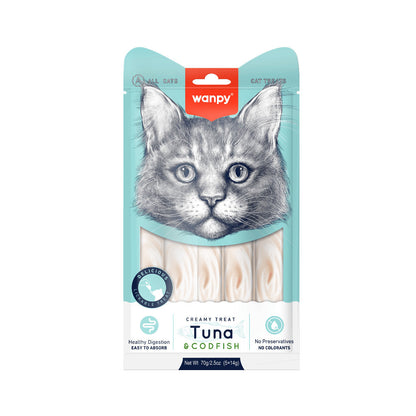 WANPY Creamy Lickable Treats for Cats (70g)