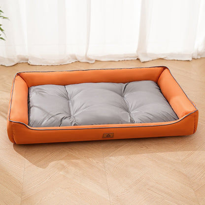 Waterproof Oxford Cloth Dog Bed Sofa Cat Nest Soft Durable Square Pet Sleeping Mat All Season Bedding