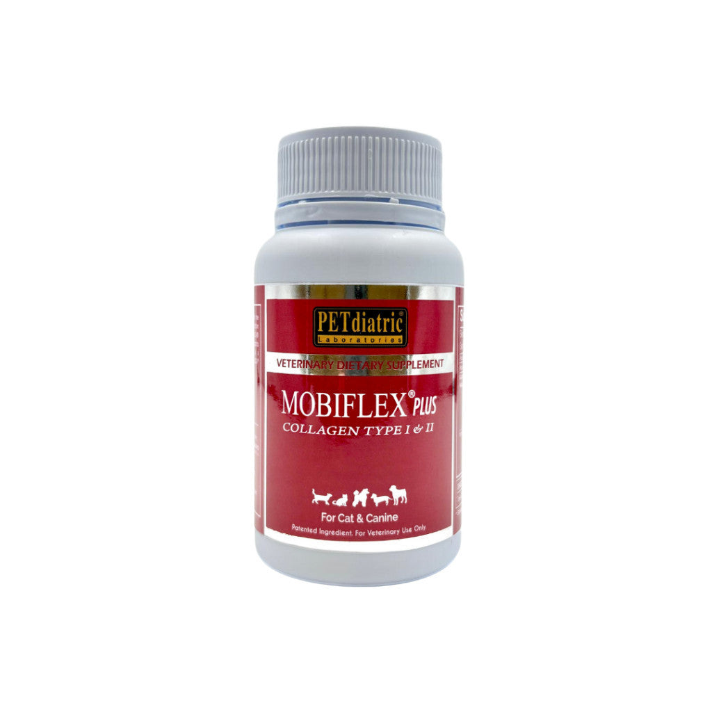 Mobiflex® Plus (UC-II) Improve Joint Mobility & Flexibility for Dogs and Cats.  60s/bottle - better than glucaosamine