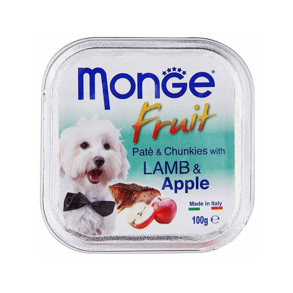Monge Fresh / Monge Fruit Dog Puppies Canned Wet Food Tray (100gm)