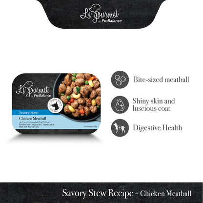 Le Gourmet Savory Stew - Chicken Meatball Recipe/Chicken with Lamb Meatball Recipe (230g)