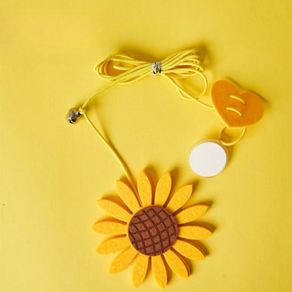 FUREVER365 SJ-01 Hanging Doorway Cat Toy - Self-Playing Felt Spider & Monster with Elastic Bouncing Cord