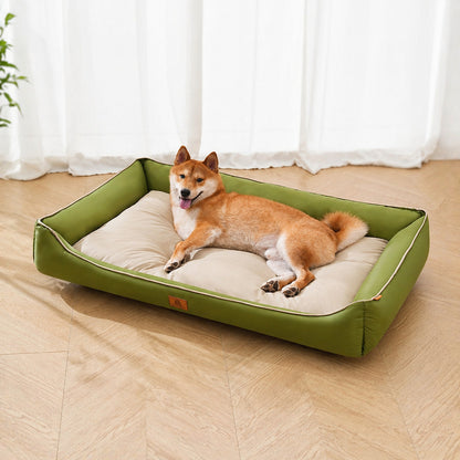 Waterproof Oxford Cloth Dog Bed Sofa Cat Nest Soft Durable Square Pet Sleeping Mat All Season Bedding