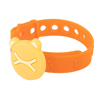 FUREVER365 Essential Oil Pet Collar  Adjustable Waterproof Silicone Cat Paw Necklace  35.5cm
