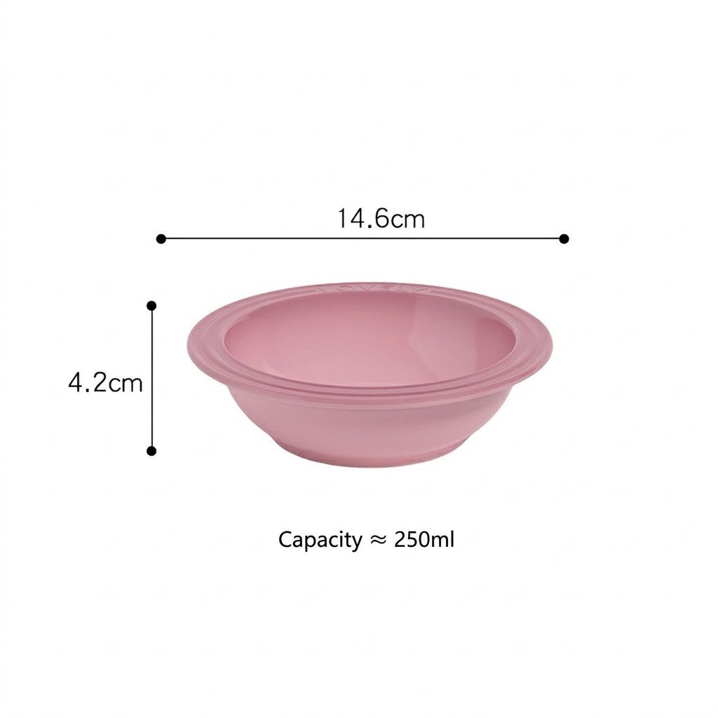Splicable Elevated Cat Bowl Ceramic Anti-Black Chin Neck Protection Dog Food Water Bowl Mangkuk Kucing