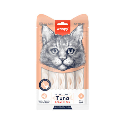 WANPY Creamy Lickable Treats for Cats (70g)