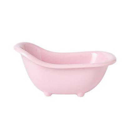 Ceramic Hamster Bathtub Sand Bath Basin Anti-Bite Toilet Litter Box for Golden Hamster Small Pet Toy