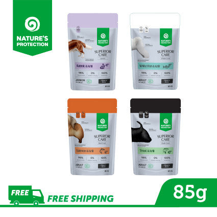 Superior Care Dog Wet Food Pouch 85g Grain Free | Nature’s Protection