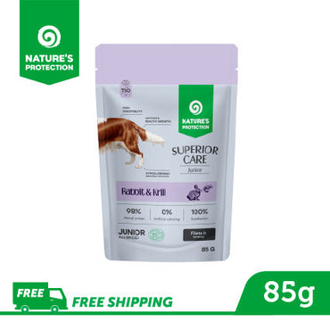 Superior Care Dog Wet Food Pouch 85g Grain Free | Nature’s Protection