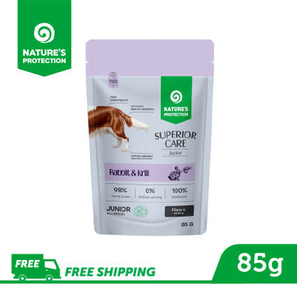 Superior Care Dog Wet Food Pouch 85g Grain Free | Nature’s Protection