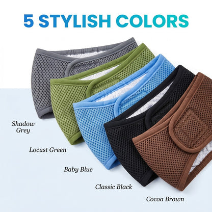 Breathable Mesh Male Dog Physiological Pants Pet Belly Band Anti-Marking Safety Belt Seluar Anjing
