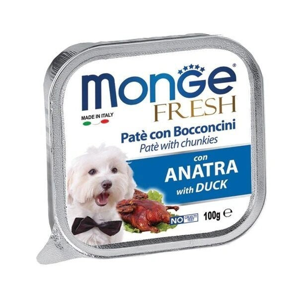 Monge Fresh / Monge Fruit Dog Puppies Canned Wet Food Tray (100gm)