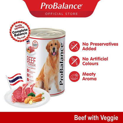 ProBalance 400g Veggie Wet Dog Food (3 Flavours)