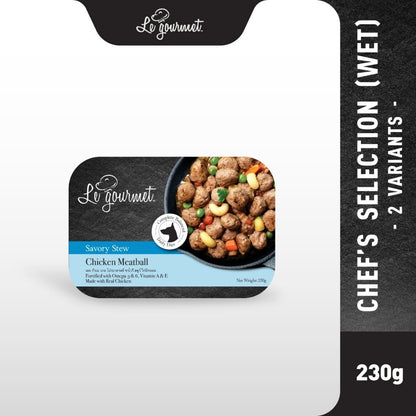 Le Gourmet Savory Stew - Chicken Meatball Recipe/Chicken with Lamb Meatball Recipe (230g)