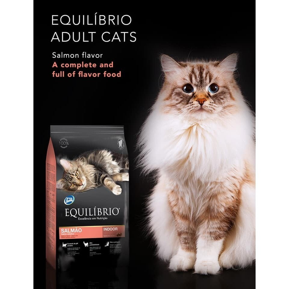 Equilibrio Cat Dry Food 1.5kg Adult Salmon Indoor Makanan Kering Kucing 猫粮干粮