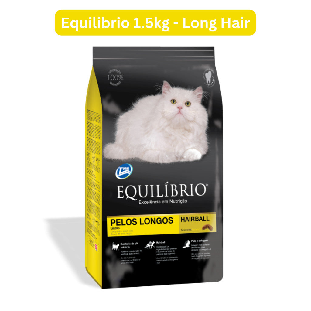 Equilibrio Cat Dry Food 1.5kg Adult Salmon Indoor Makanan Kering Kucing 猫粮干粮
