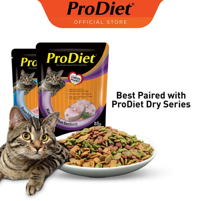 [Buy 5 Free 1 Bonus Pack] ProDiet Wet Cat Food (85g x 6)