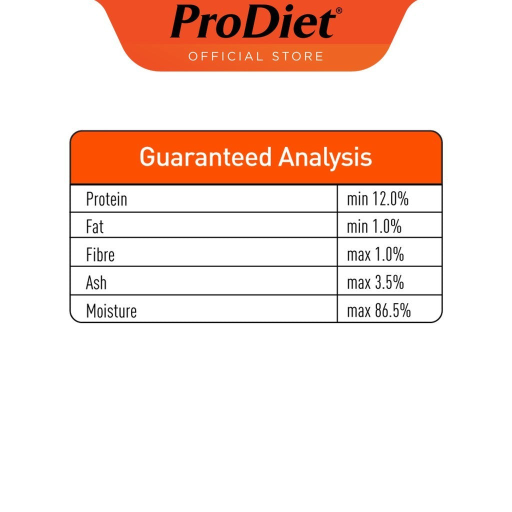 [Buy 5 Free 1 Bonus Pack] ProDiet Wet Cat Food (85g x 6)