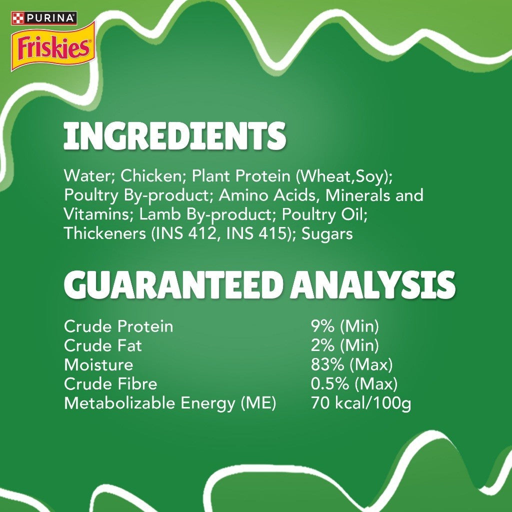 PURINA FRISKIES Gravy Adult Wet Cat Food 70g (4 Flavour)
