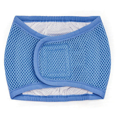 Breathable Mesh Male Dog Physiological Pants Pet Belly Band Anti-Marking Safety Belt Seluar Anjing