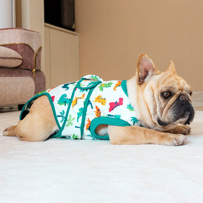 Pet Recovery Suit Dog Sterilization Shirt Anti Lick Post Surgery Care Breathable Puppy Medical Vest