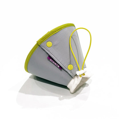 DONE Reflective Elizabeth Collar Cat Dog Anti Lick Biting Recovery Pet Cone Soft Neck Collar Pelindung Leher
