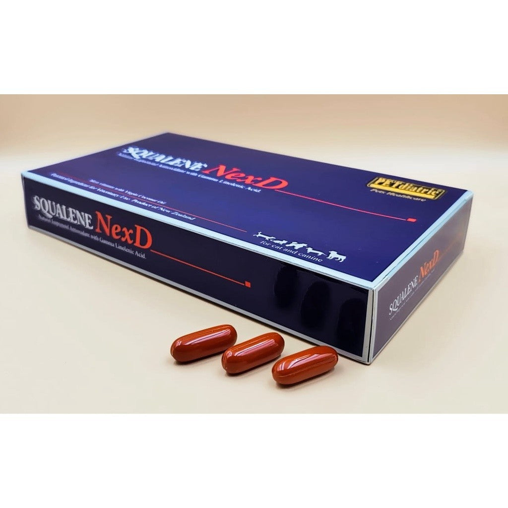 Squalene NexD -  Squalene and GLA. Skin vitamin and promotes anti inflammation properties for skin health.