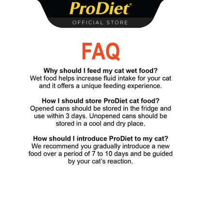 ProDiet Wet Cat Food Adult (400g)