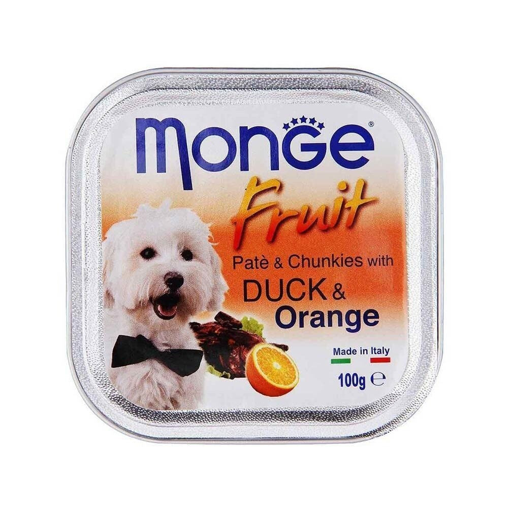 Monge Fresh / Monge Fruit Dog Puppies Canned Wet Food Tray (100gm)