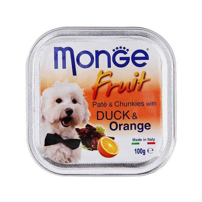 Monge Fresh / Monge Fruit Dog Puppies Canned Wet Food Tray (100gm)
