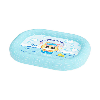 Ice Silk Cooling Pet Bed Cat Dog Summer Sofa Mat Latex Breathable Cooling Pad Katil Kucing Sejuk