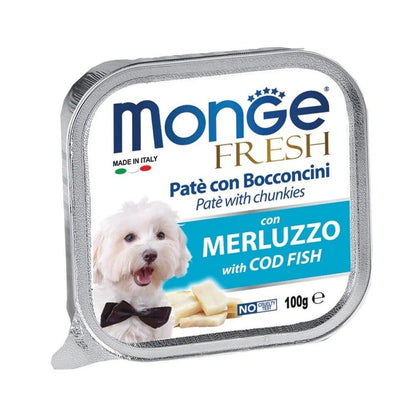 Monge Fresh / Monge Fruit Dog Puppies Canned Wet Food Tray (100gm)