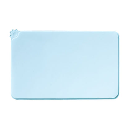 Silicone Pet Placemat Large Waterproof Anti-Slip Food Bowl Mat Leak-Proof Easy Clean Alas Makan Kucing