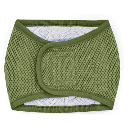 Breathable Mesh Male Dog Physiological Pants Pet Belly Band Anti-Marking Safety Belt Seluar Anjing