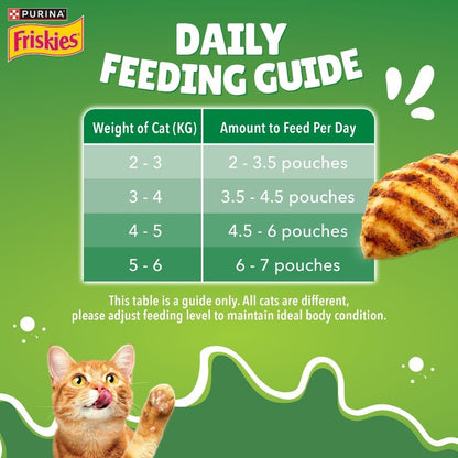 PURINA FRISKIES Gravy Adult Wet Cat Food 70g (4 Flavour)