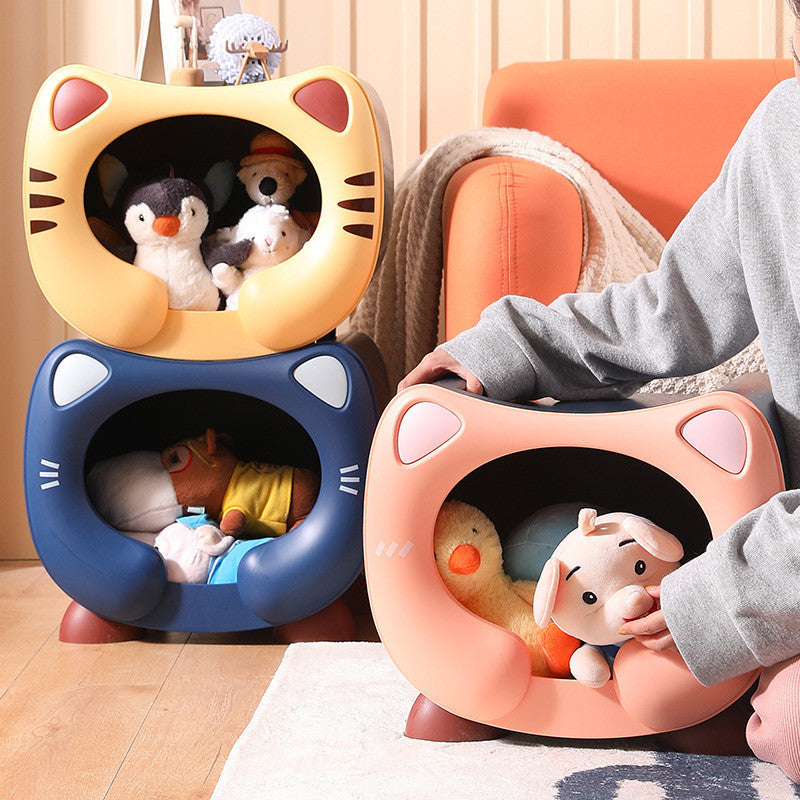 Stackable Cat Nest Bed Multi-purpose Pet Storage Box Organizer Large Capacity Cat House Katil Kucing