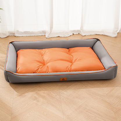 Waterproof Oxford Cloth Dog Bed Sofa Cat Nest Soft Durable Square Pet Sleeping Mat All Season Bedding