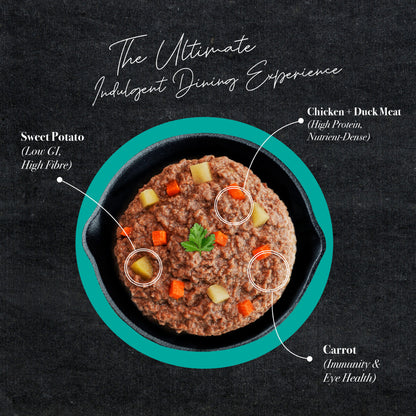Le Gourmet Minced Entree Series - Chicken with Duck/Chicken with Lamb (400g)