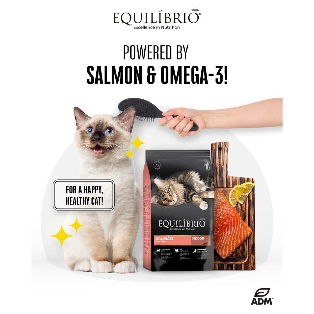 Equilibrio Cat Dry Food 1.5kg Adult Salmon Indoor Makanan Kering Kucing 猫粮干粮