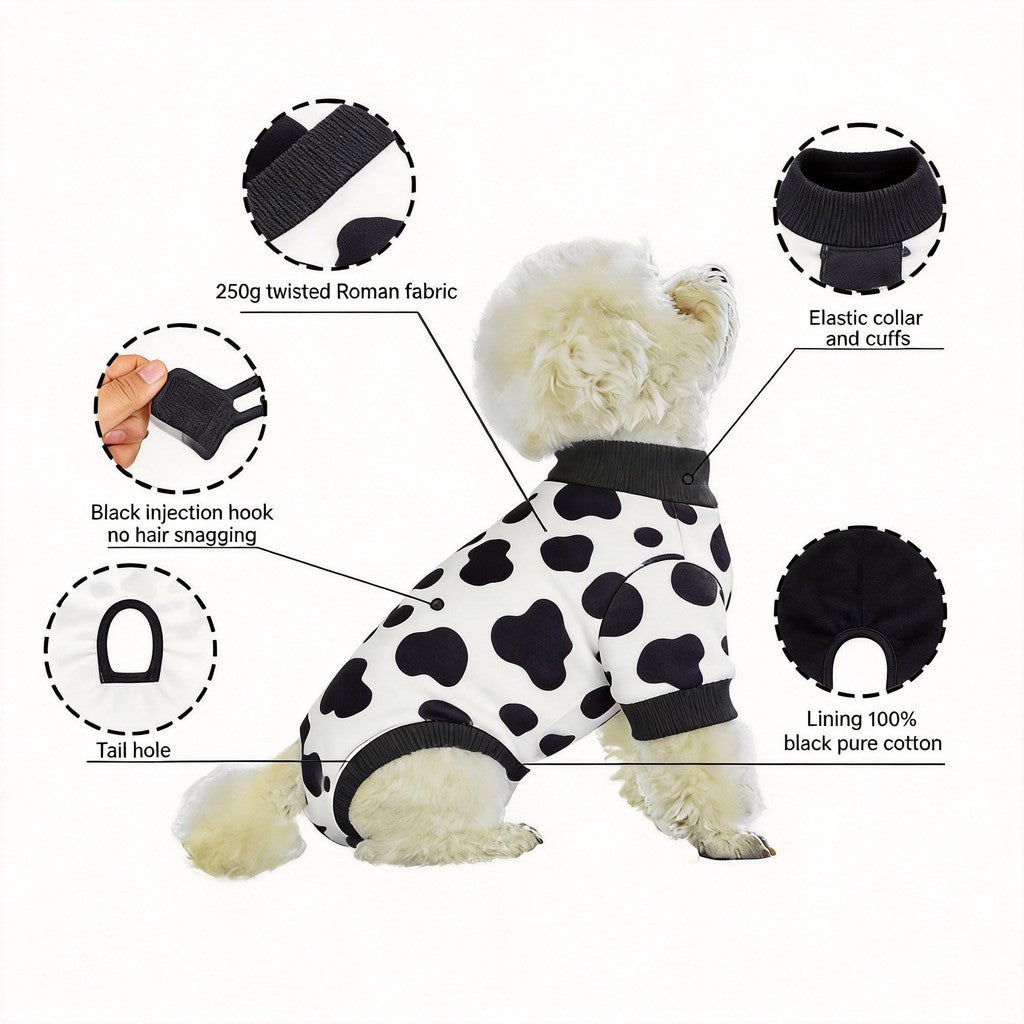 Pet Recovery Suit Dog Sterilization Shirt Anti Lick Post Surgery Care Breathable Puppy Medical Vest
