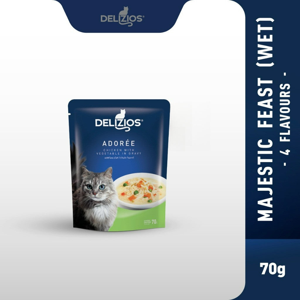 Delizios Adoree Cat Wet Food (70g)
