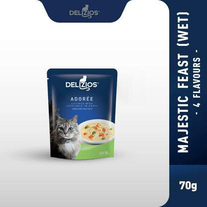 Delizios Adoree Cat Wet Food (70g)