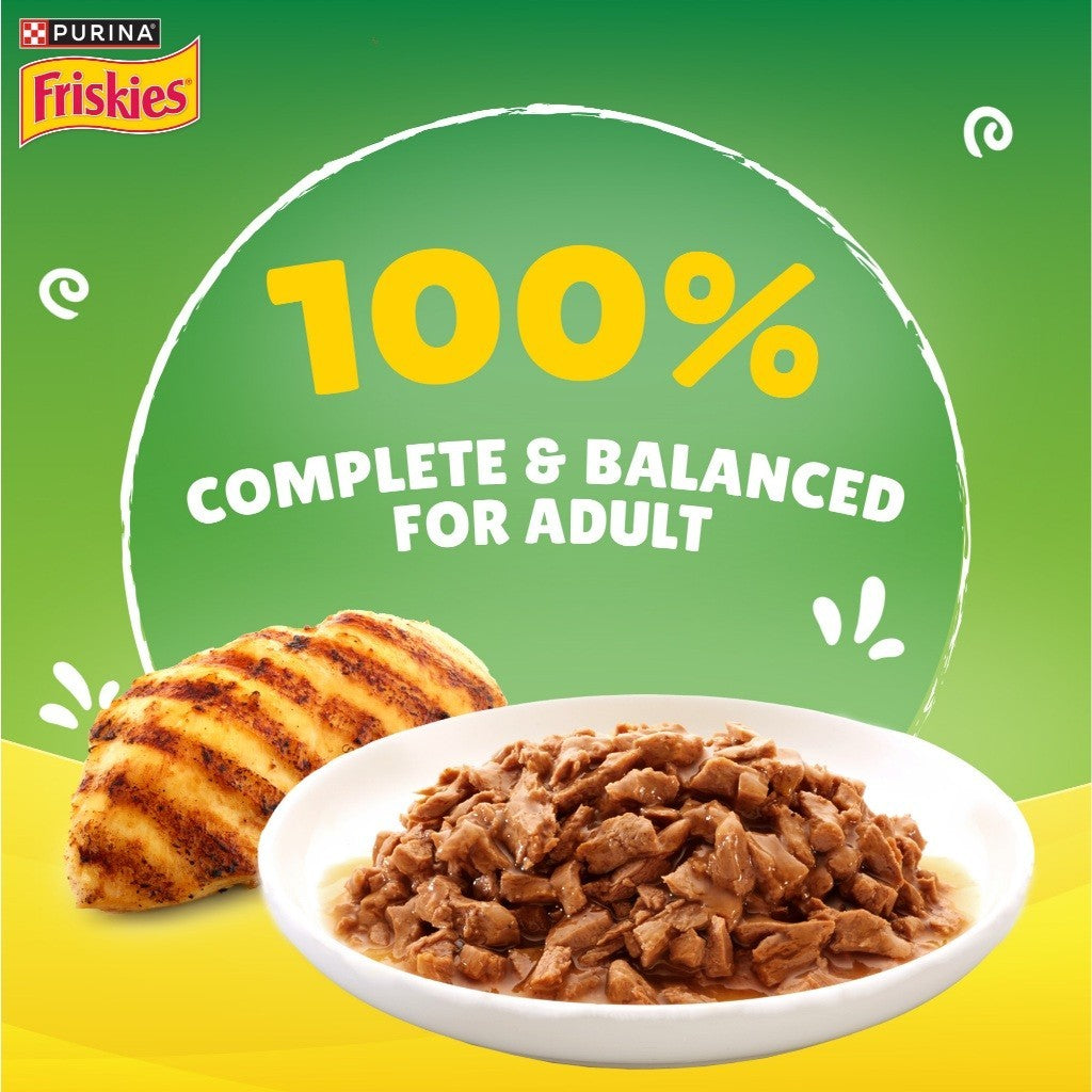 PURINA FRISKIES Gravy Adult Wet Cat Food 70g (4 Flavour)