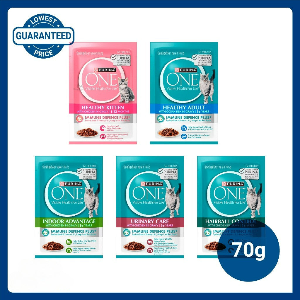 Purina One Cat Wet Food / Pouch 70gm