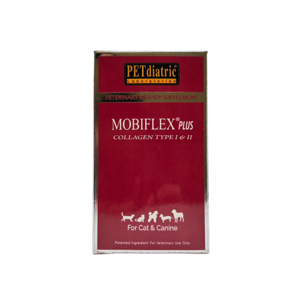 Mobiflex® Plus (UC-II) Improve Joint Mobility & Flexibility for Dogs and Cats.  60s/bottle - better than glucaosamine