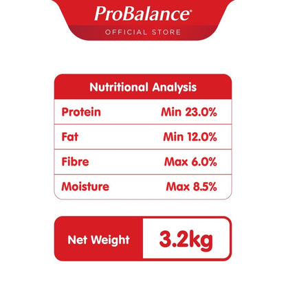 ProBalance Adult Dry Dog Food - Duck/Salmon/Chicken/Beef/Lamb (2.7kg/3kg/3.2kg)
