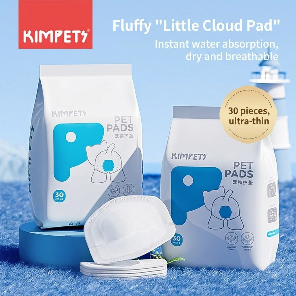 FUREVER365 30pcs KIMPETS Pet Physiological Pad Dog Menstrual Pad Cat Sanitary Liner Leakproof