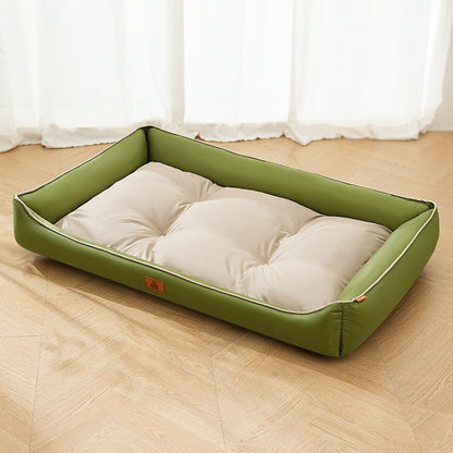 Waterproof Oxford Cloth Dog Bed Sofa Cat Nest Soft Durable Square Pet Sleeping Mat All Season Bedding