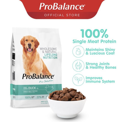 ProBalance Adult Dry Dog Food - Duck/Salmon/Chicken/Beef/Lamb (2.7kg/3kg/3.2kg)