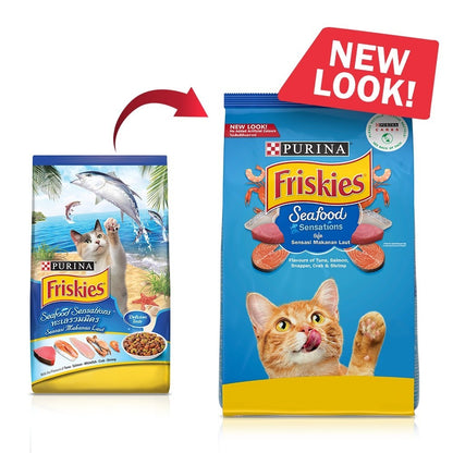 PURINA Friskies Adult Dry Cat Food 1kg (5 Flavour)